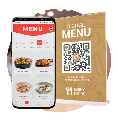 Menu QR Code Generator by QR TIGER - For Restaurants